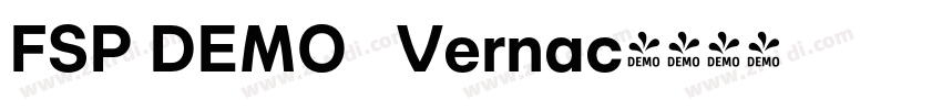 FSP DEMO   Vernac字体转换